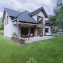 Esempio applicazione Xlam: una casa in legno dall'esterno