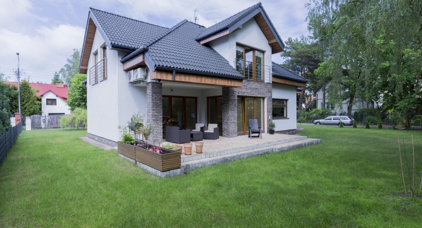 Esempio applicazione Xlam: una casa in legno dall'esterno